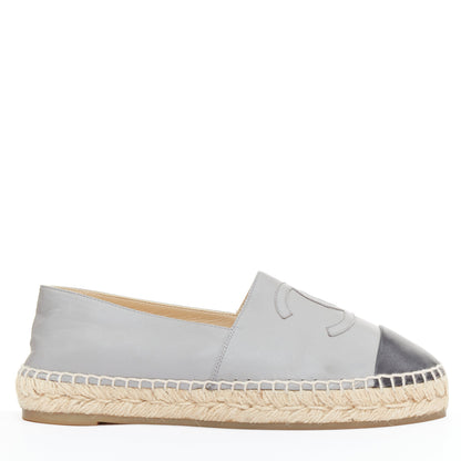 Women's Chanel Lambskin Leather Espadrilles