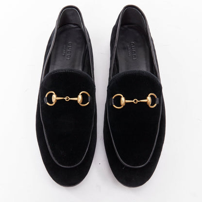 Women's Gucci Jordaan Velvet Horsebit Loafers