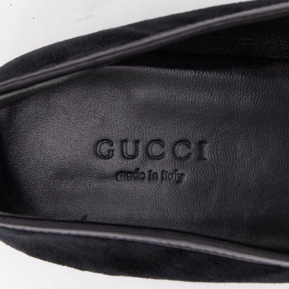 Women's Gucci Jordaan Velvet Horsebit Loafers