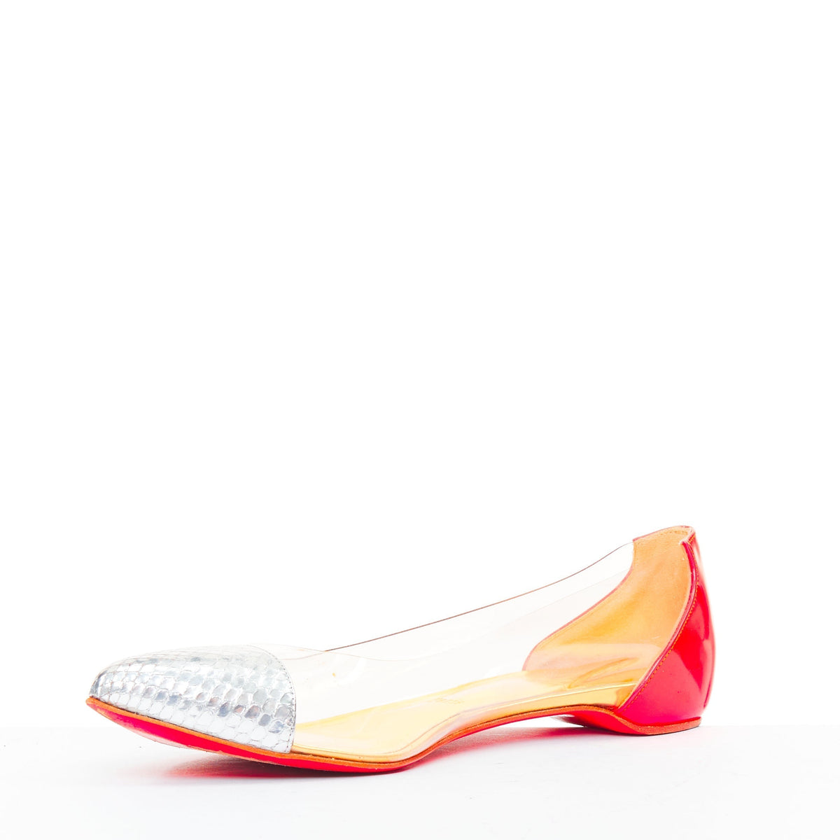 Women's Christian Louboutin 2013 Neon Ballet Shoes