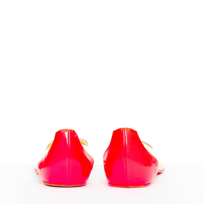 Women's Christian Louboutin 2013 Neon Ballet Shoes