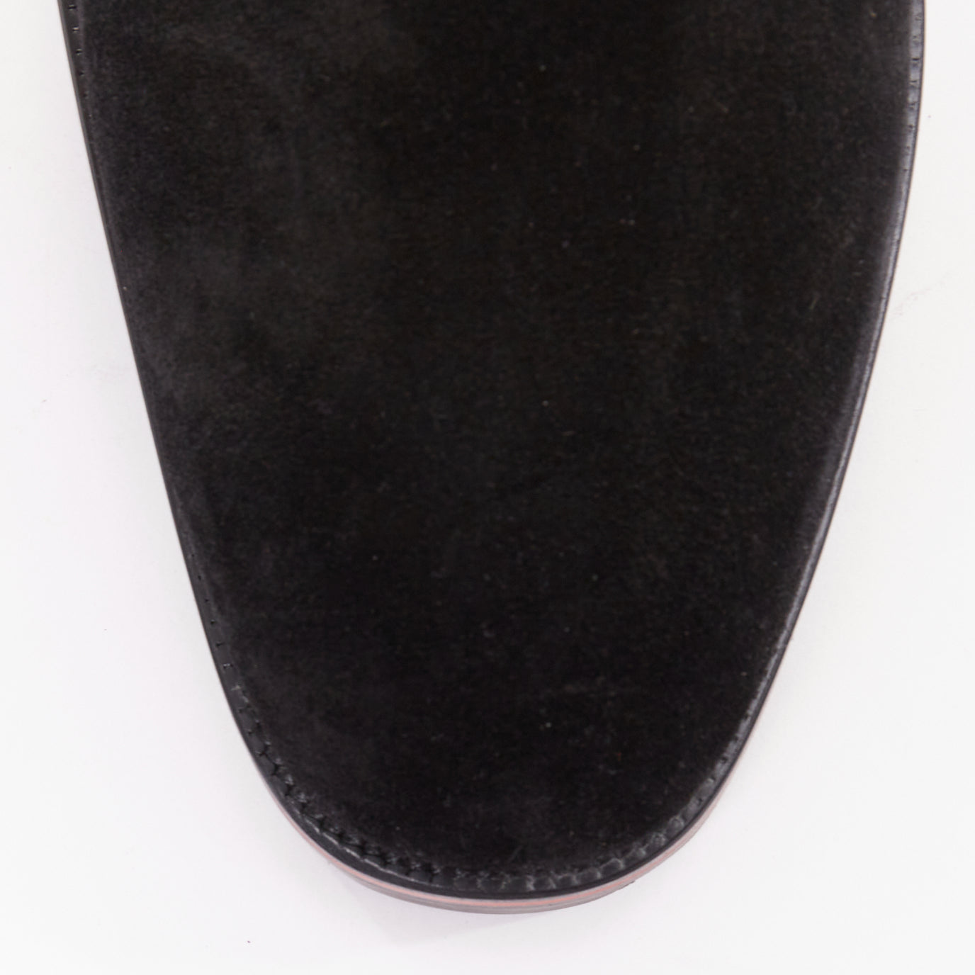 Men's Christian Louboutin Suede Lug Sole Boot