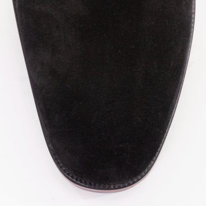 Men's Christian Louboutin Suede Lug Sole Boot