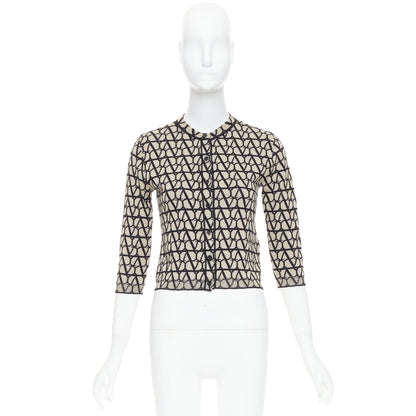 Men's Valentino 2023 Toile Iconographe Cardigan