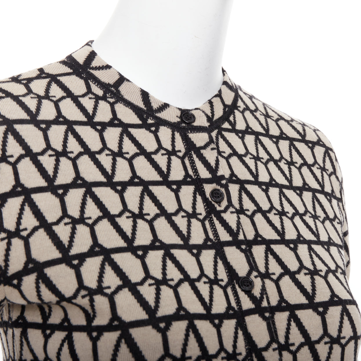 Men's Valentino 2023 Toile Iconographe Cardigan