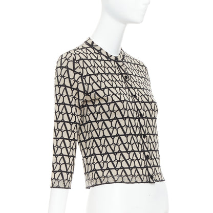 Men's Valentino 2023 Toile Iconographe Cardigan