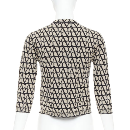 Men's Valentino 2023 Toile Iconographe Cardigan