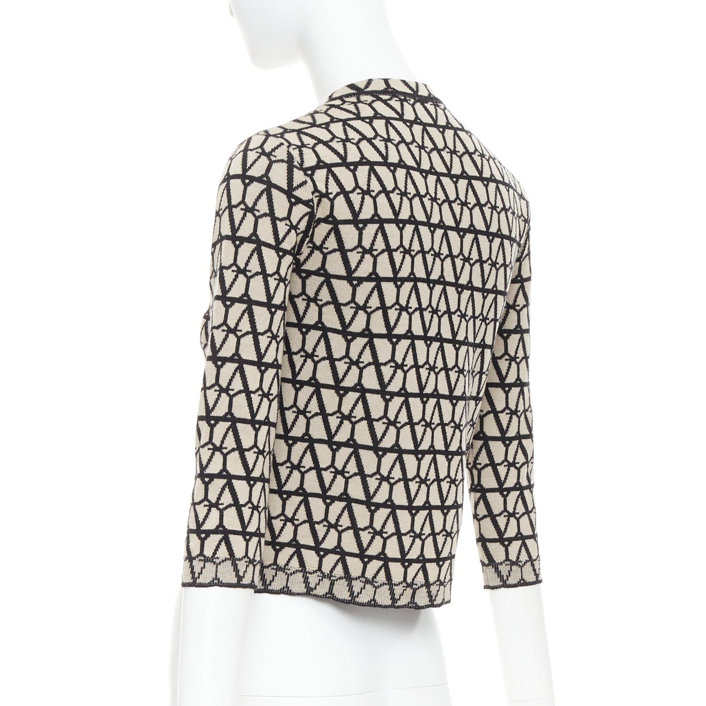Men's Valentino 2023 Toile Iconographe Cardigan