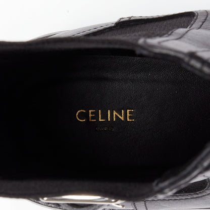 Women's Celine Chelsea Leather Biker Boots