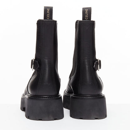 Women's Celine Chelsea Leather Biker Boots