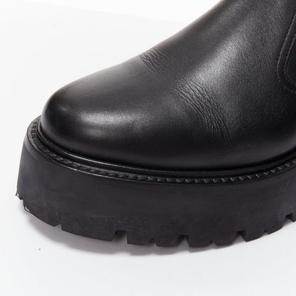 Women's Celine Chelsea Leather Biker Boots
