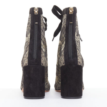 Women's Christian Dior Logo Embroidered Shoes
