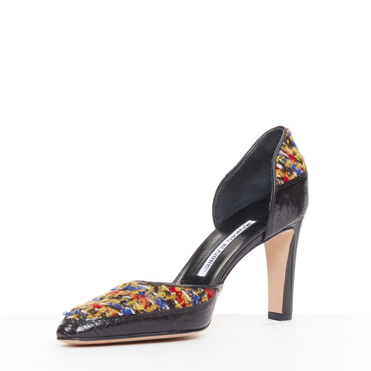 Women's Manolo Blahnik Boucle Tweed Court Pumps