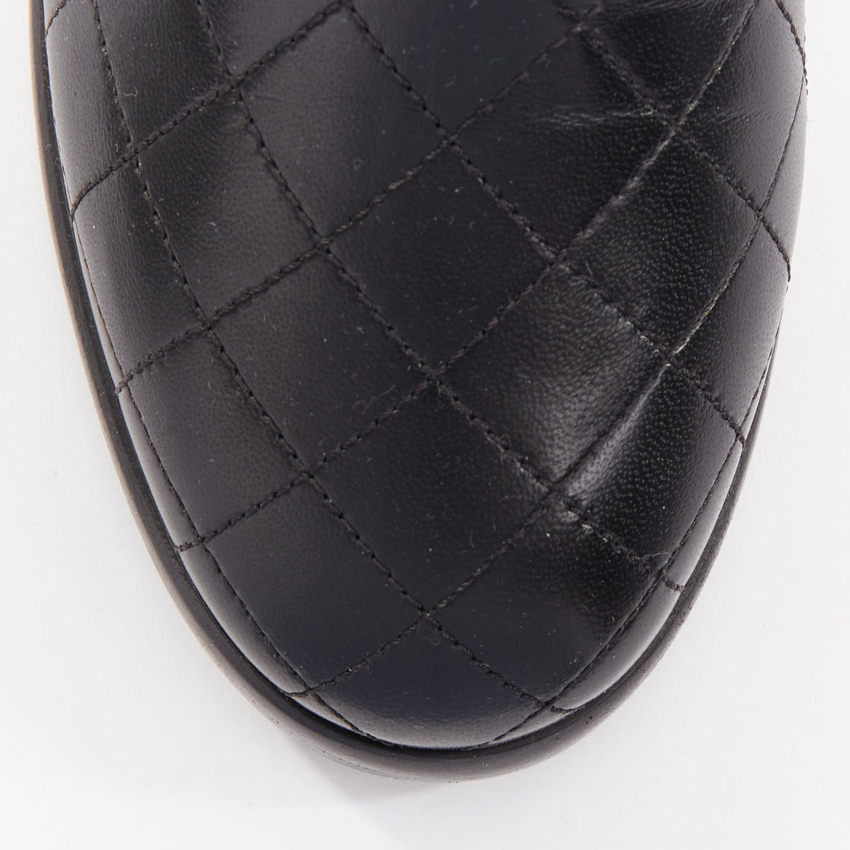 Women's Chanel Quilted Lamb Ankle Boots