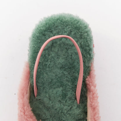 Women's Fendi Shearling Platform Mules