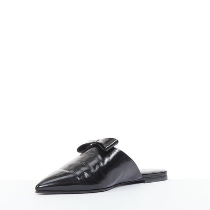 Women's Chanel Patent Leather Pointy Mules