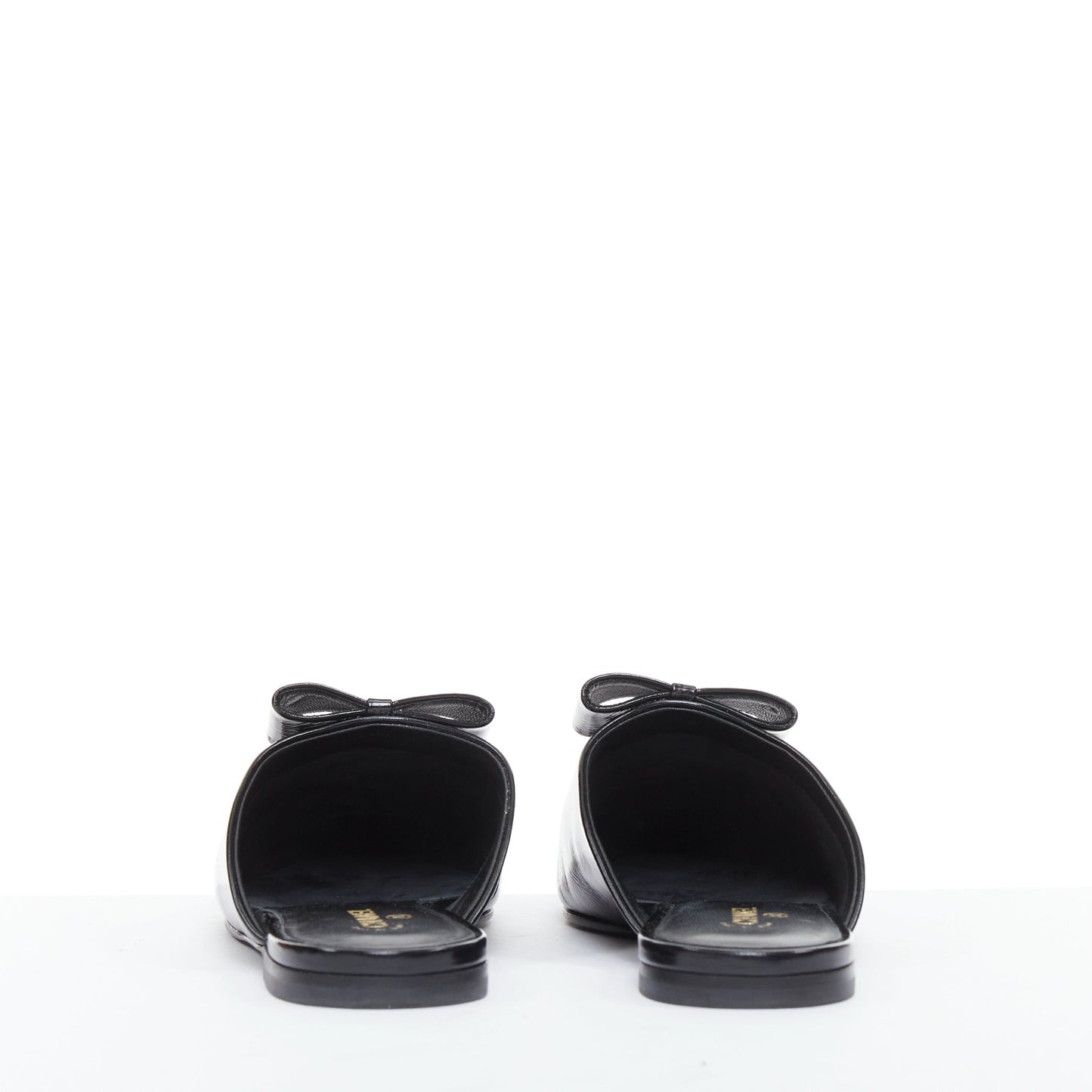 Women's Chanel Patent Leather Pointy Mules