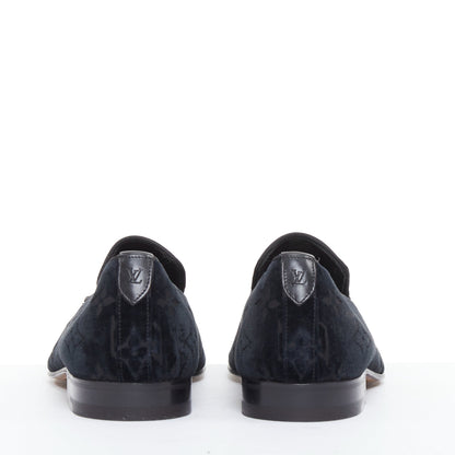 Men's Louis Vuitton Velvet Monogram Loafers
