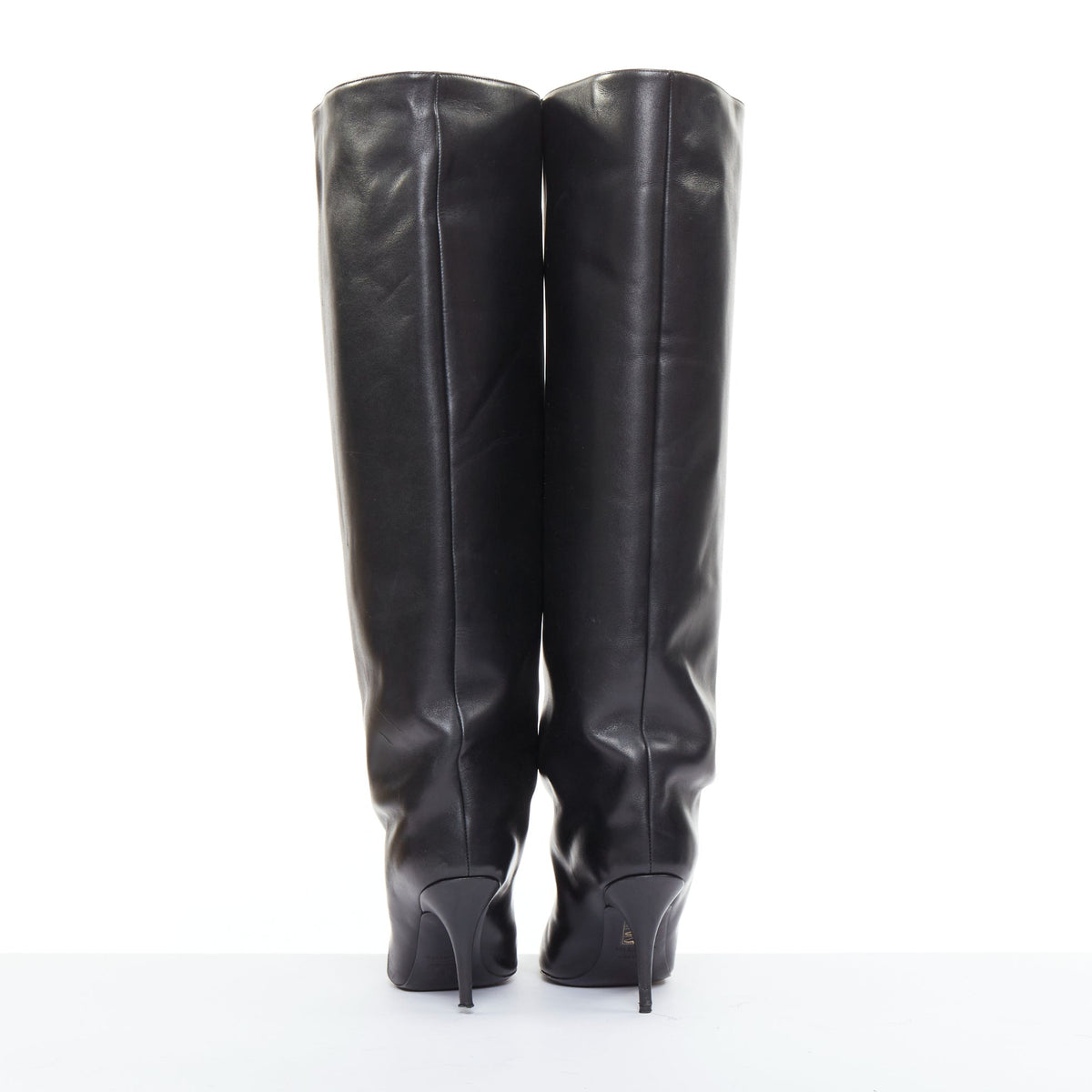 Women's Balenciaga 2022 Leather Waders Boots