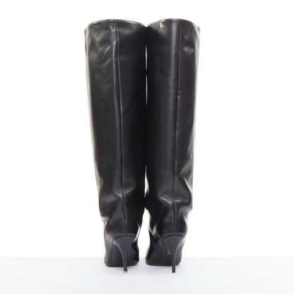 Women's Balenciaga 2022 Leather Waders Boots