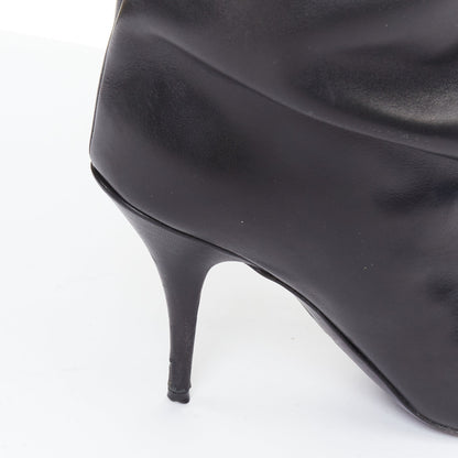 Women's Balenciaga 2022 Leather Waders Boots