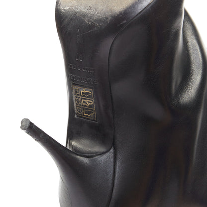 Women's Balenciaga 2022 Leather Waders Boots