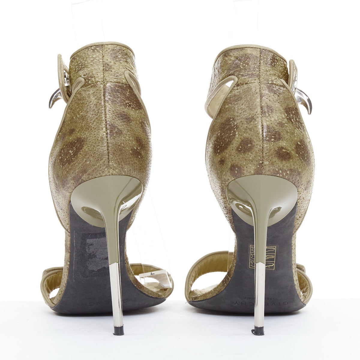 Women's Givenchy 2012 Leather Turnlock Sandals