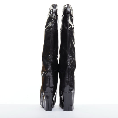 Women's Givenchy 2012 Leather Foldover Boots