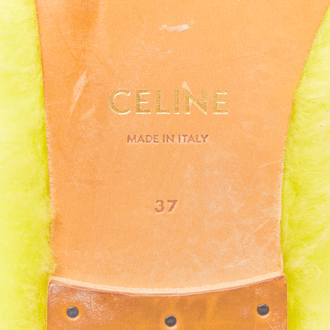 Women's Celine Plush Furry Ballet Flats