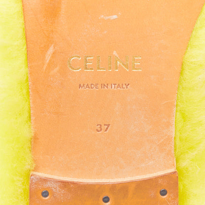 Women's Celine Plush Furry Ballet Flats