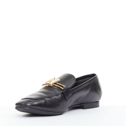 Women's Louis Vuitton Leather Flat Loafers