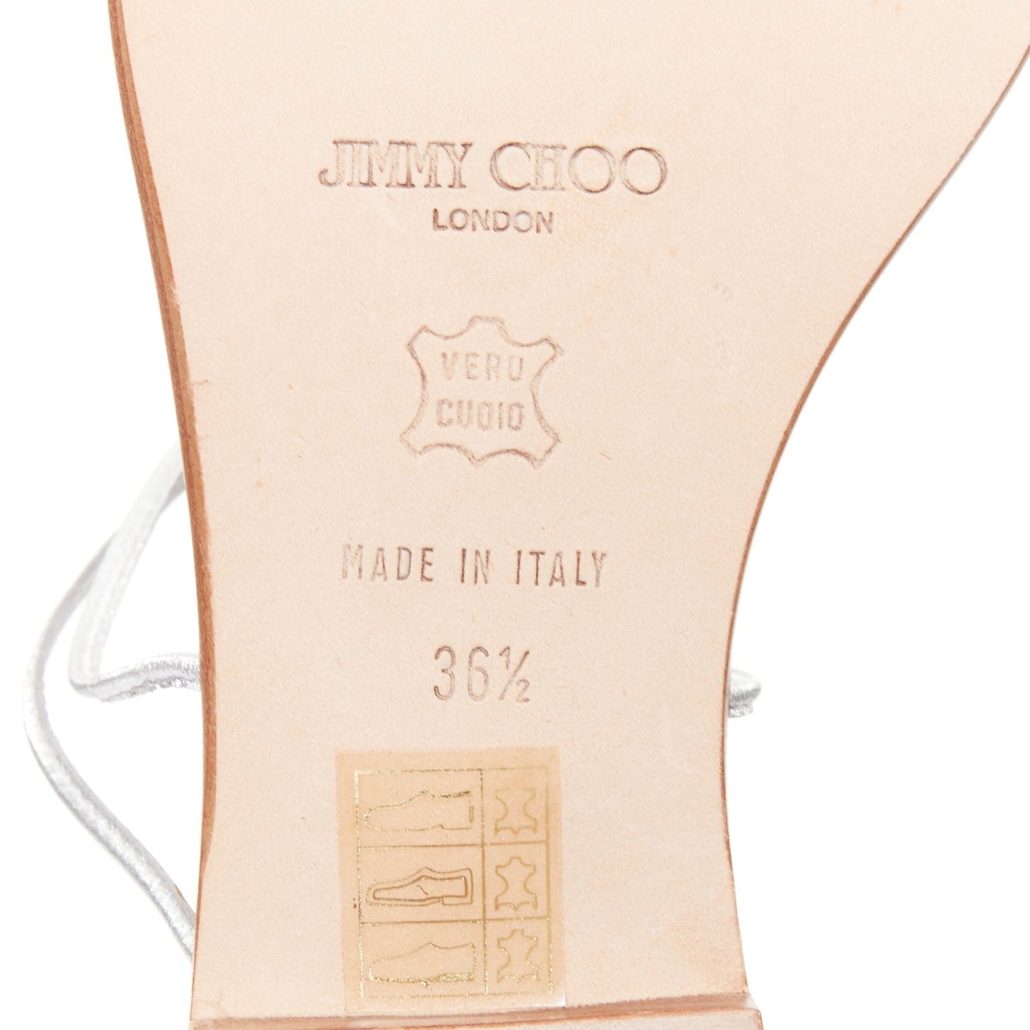 Women's Jimmy Choo Leather Strap Sandals