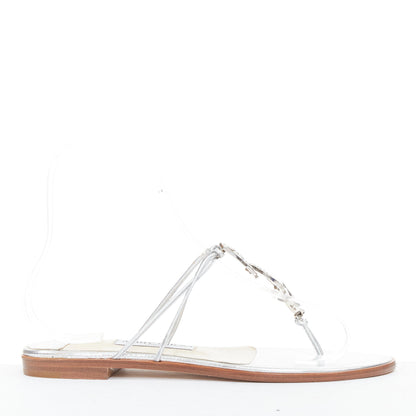 Women's Jimmy Choo Leather Strap Sandals
