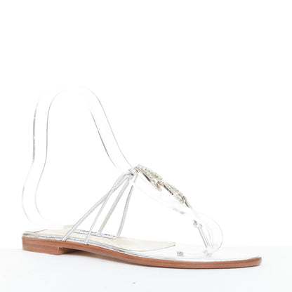 Women's Jimmy Choo Leather Strap Sandals
