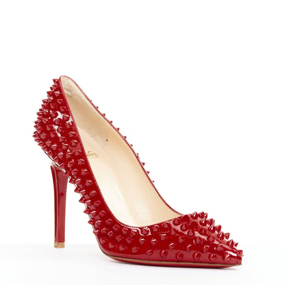 Women's Christian Louboutin Patent Leather Pumps
