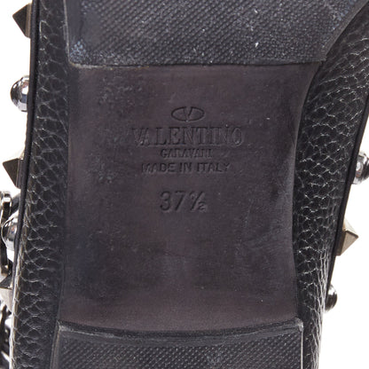 Women's Valentino Rockstud Mixed Stone Caged Ballet Flats