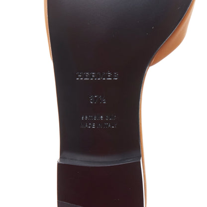 Women's Hermes Leather Flat Sandal