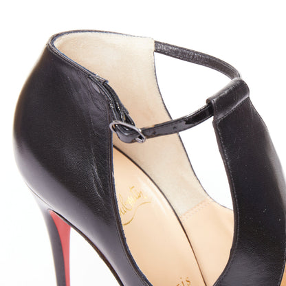 Women's Christian Louboutin T-Strap Pumps