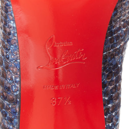 Women's Christian Louboutin Almond Toe Pump