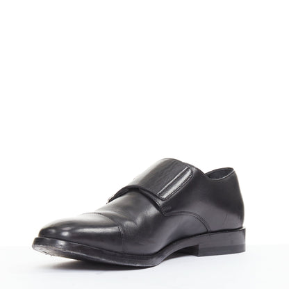 Women's Saint Laurent Leather Double Monk Strap Shoes