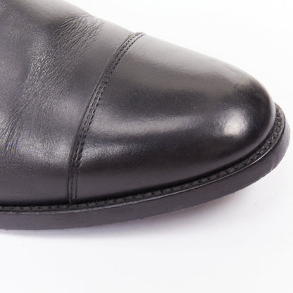 Women's Saint Laurent Leather Double Monk Strap Shoes
