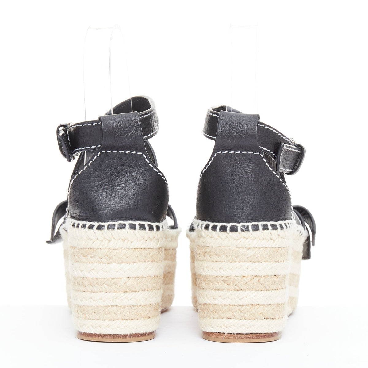 Women's Loewe Gate Espadrille Wedge Sandal