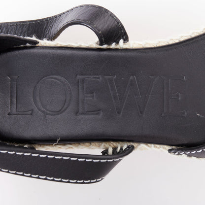 Women's Loewe Gate Espadrille Wedge Sandal
