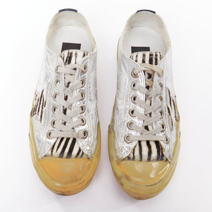 Women's Golden Goose Suede Calf Hair Sneakers
