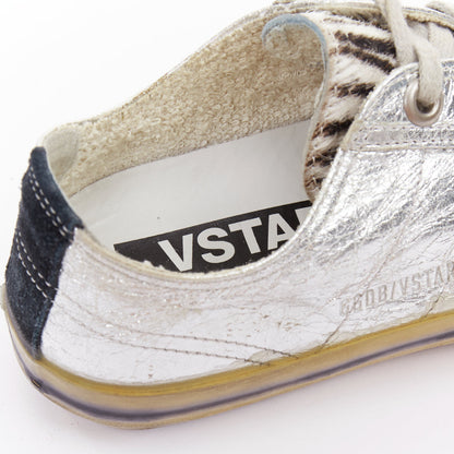 Women's Golden Goose Suede Calf Hair Sneakers
