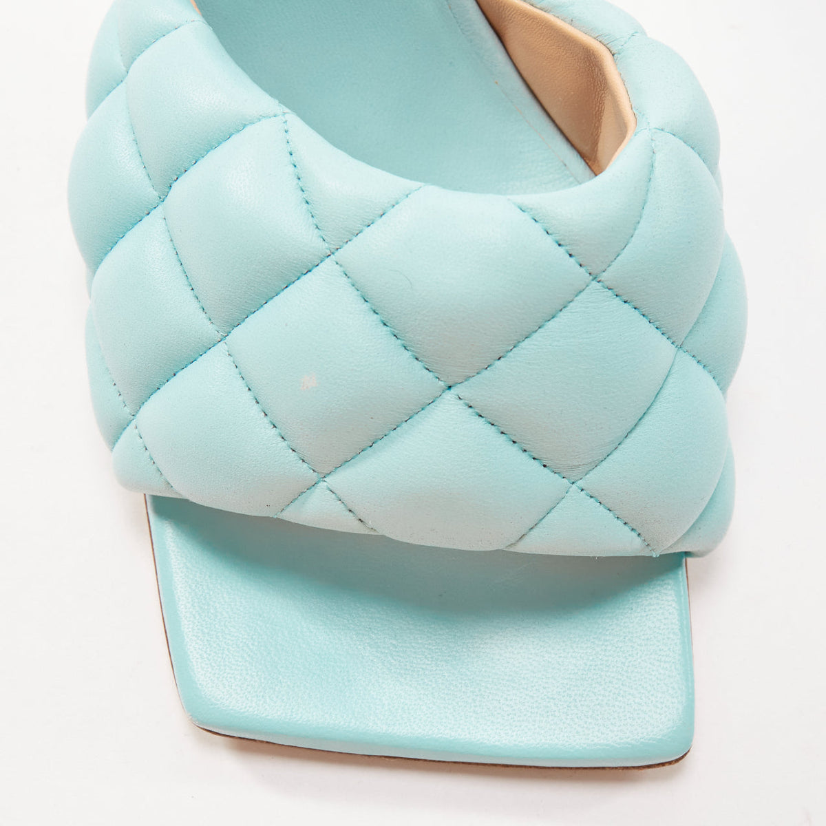 Women's Bottega Veneta Leather Mule Sandals