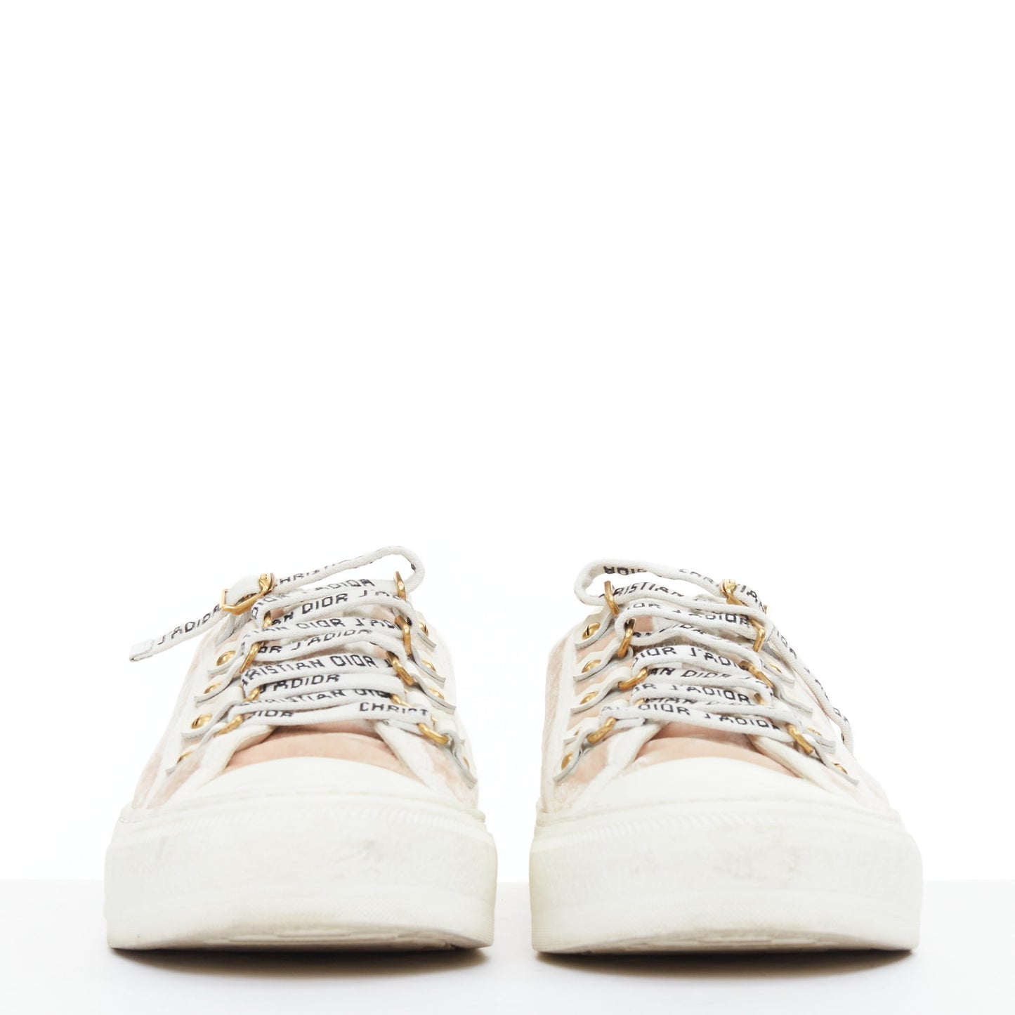 Women's Christian Dior WalknDior Velvet Sneakers