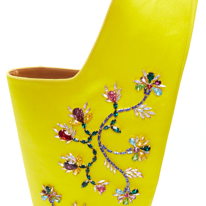 Men's Christian Louboutin Satin Blossom Boots