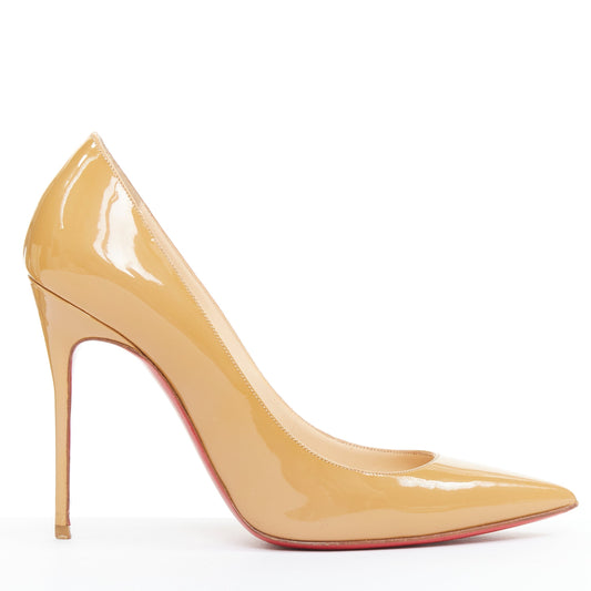 Women's Christian Louboutin Patent Stiletto Pumps