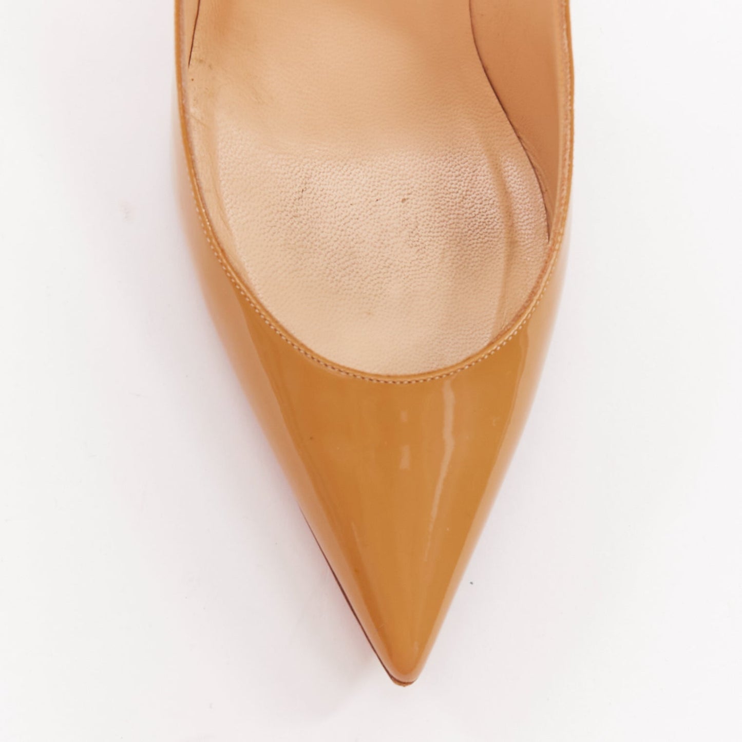 Women's Christian Louboutin Patent Stiletto Pumps